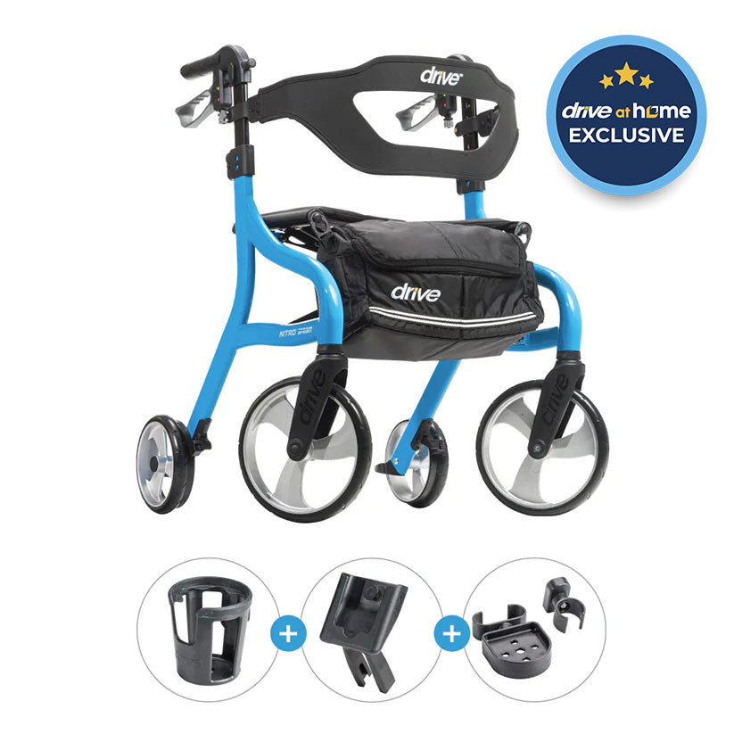 Nitro® Sprint Rollator with Accessories