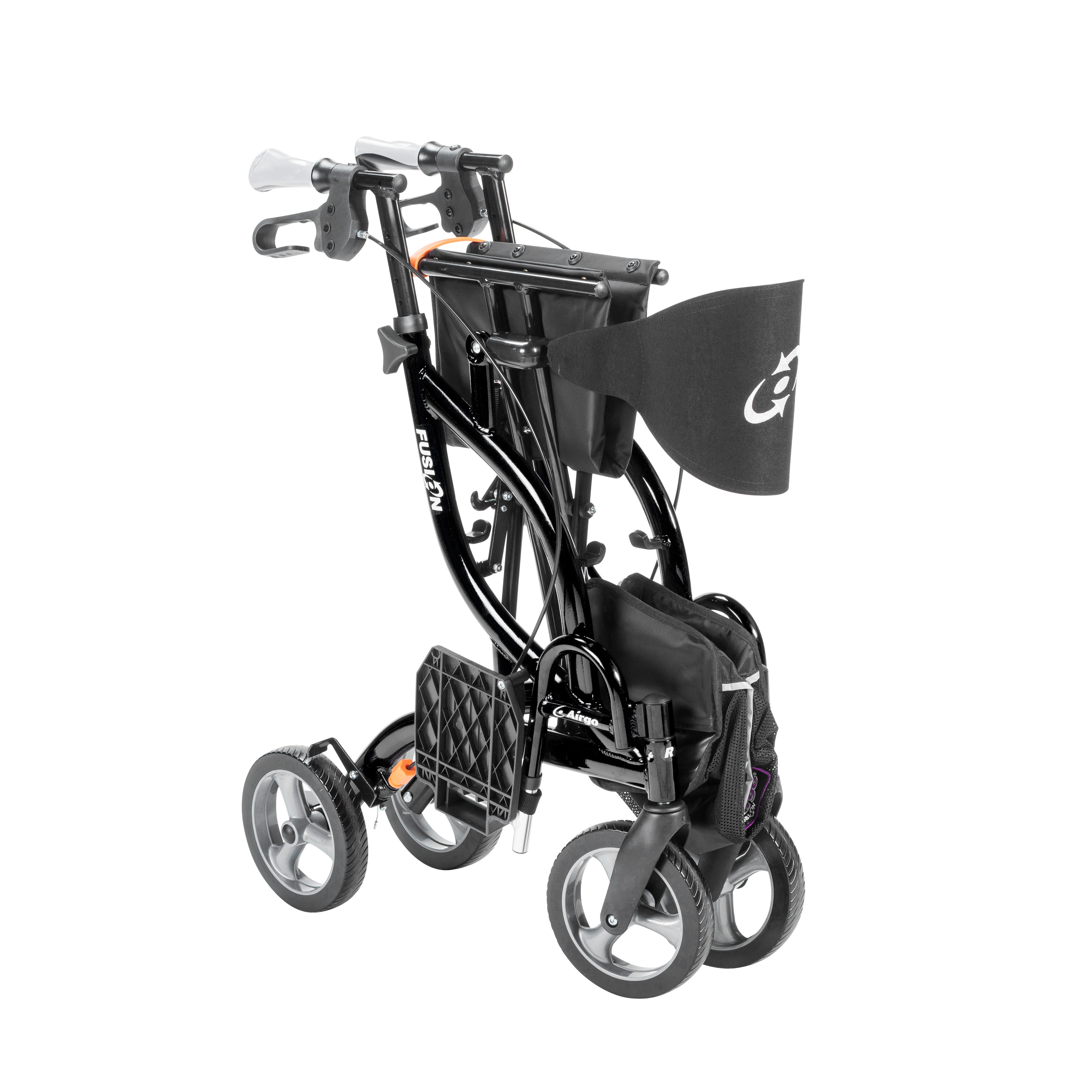 Airgo™ Fusion F20 Side-Folding Rollator & Transport Chair