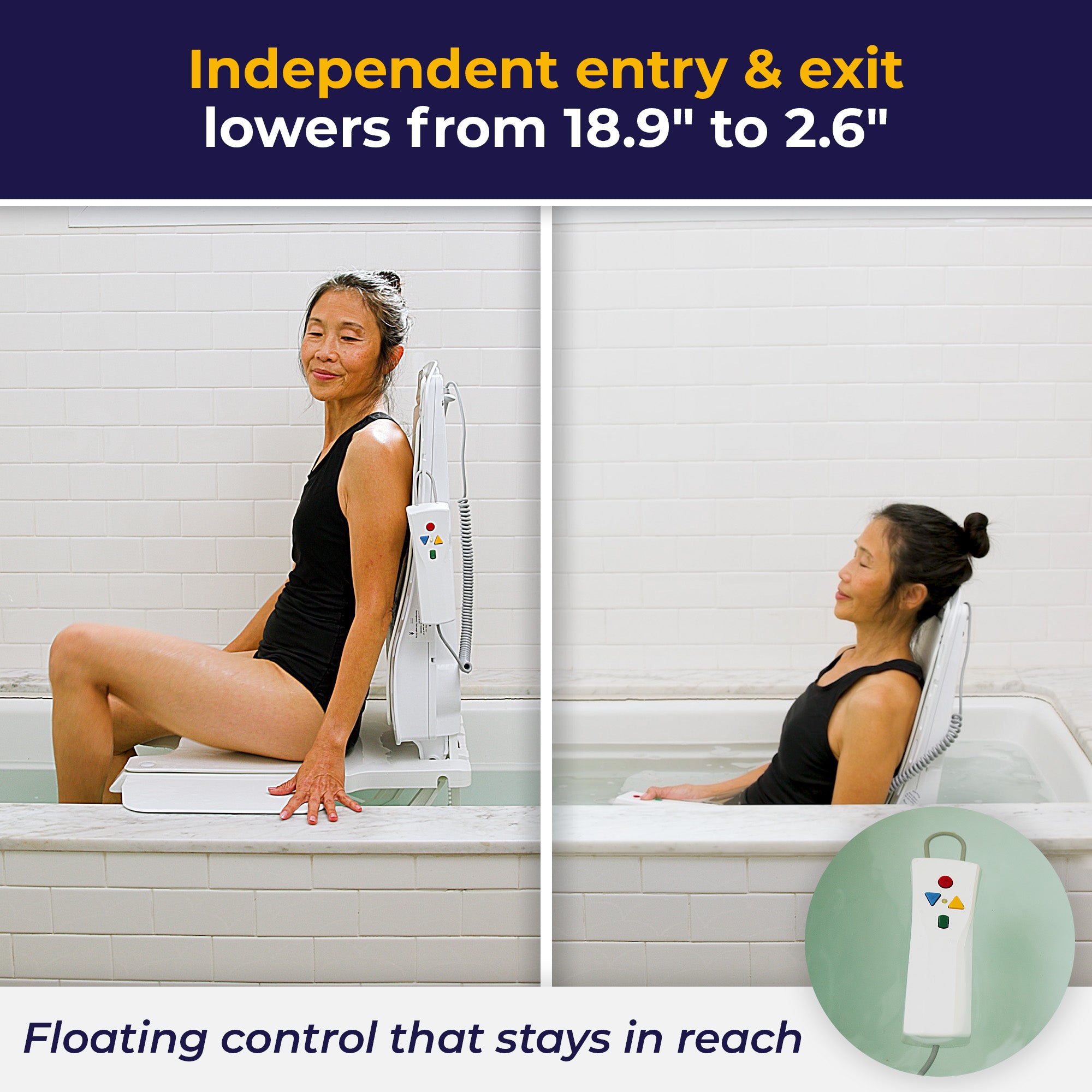 Bellavita Dive Bath Lift – Drive At Home | USA