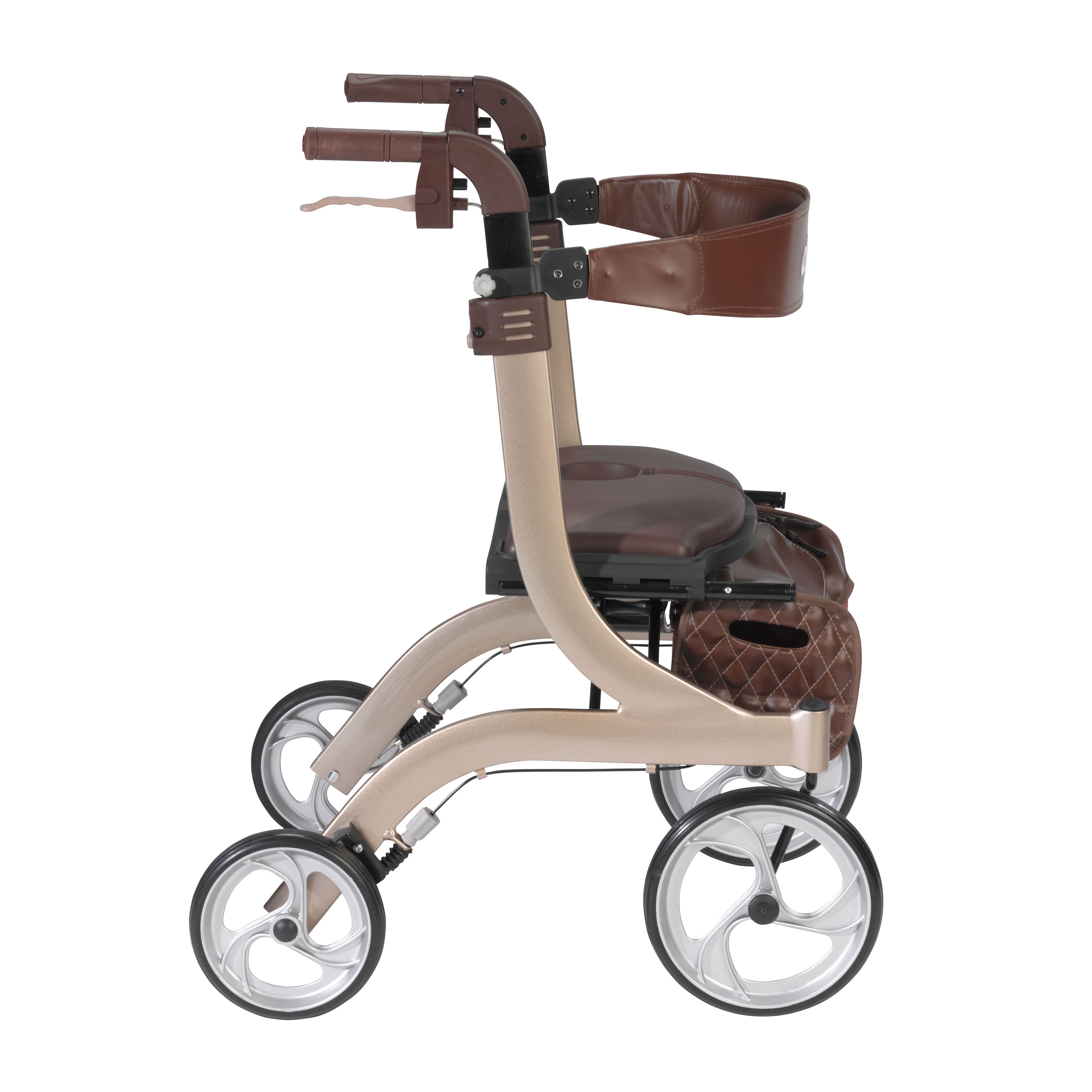 Nitro® DLX Euro Rollator, Sleek Compact Design | Drive Medical at