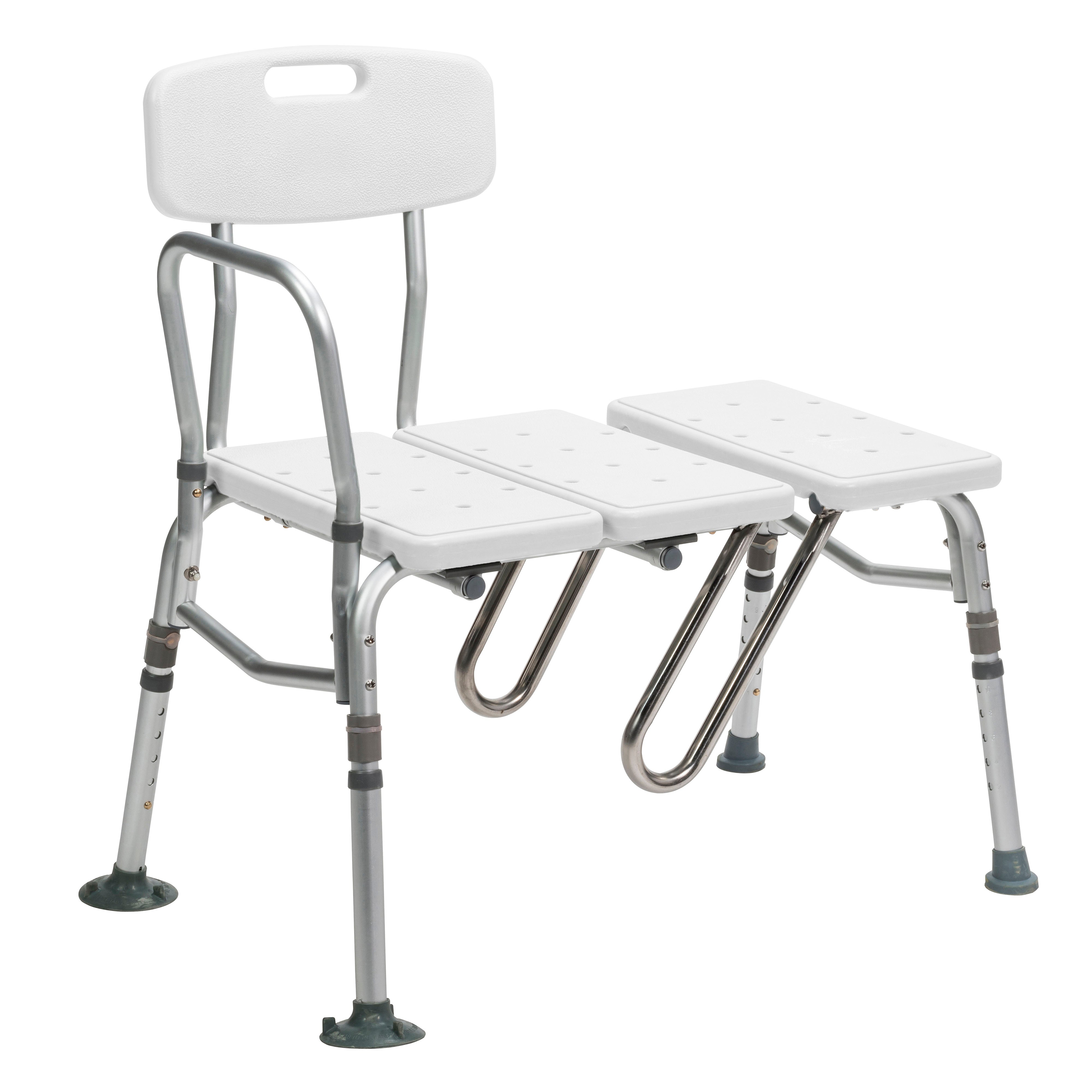 Splash Defense™ Transfer Bench with Curtain Guard Protection